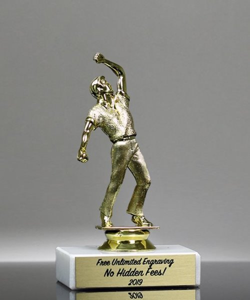 Picture of Economy Cricket Bowler Trophy