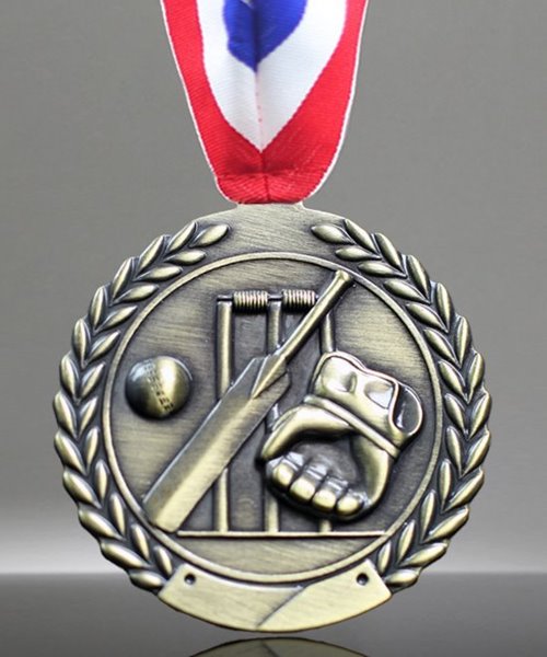 Picture of Traditional Cricket Medal