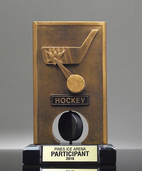 Picture of Ice Hockey Spinner Trophy Resin