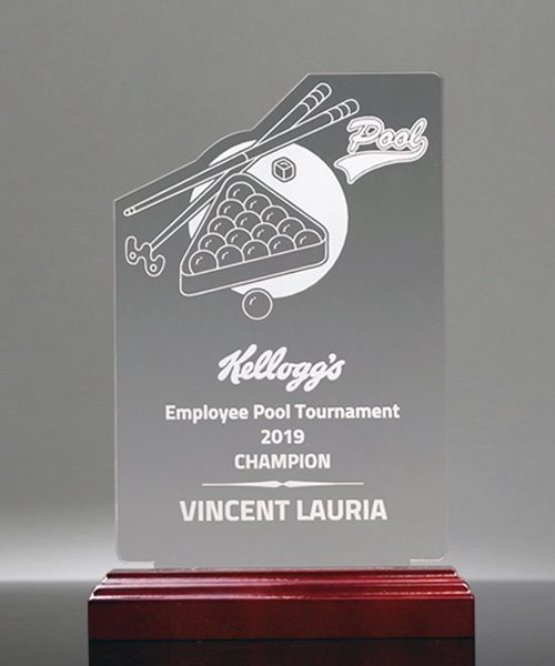 Picture of Billiards Pop-In Acrylic Award