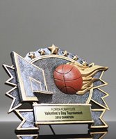 Picture of Silverstone 3-D Basketball Award