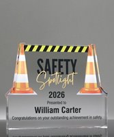 Picture of Acrylic Safety Cones Award