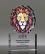 Picture of Acrylic Lion Paperweight Trophy