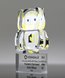 Picture of Acrylic Robot Paperweight Trophy