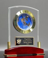 Picture of Beveled Glass World Clock Award