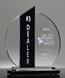 Picture of Black Accent Crystal Circle Award