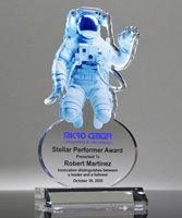 Picture of Acrylic Astronaut Award