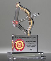 Picture of Precision Performer Bow and Arrow Trophy