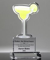 Picture of Shaken, Not Stirred - Acrylic Margarita Trophy