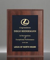 Picture of Value Line Economy Plaque With Laser Engraved Plate