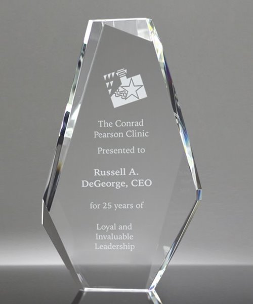 Picture of Regal Gemstone Optic Crystal Award